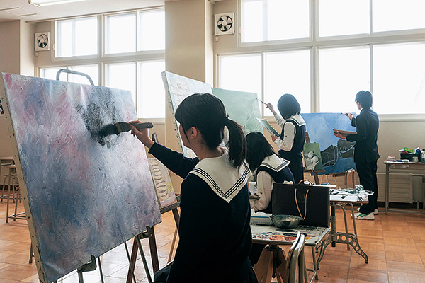 美術部 文化系 クラブ活動 帯広北高等学校 学校法人 帯広渡辺学園