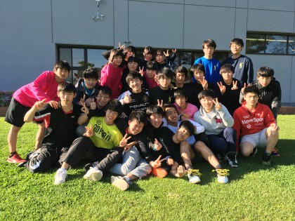 1～3年全部員で記念撮影